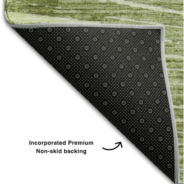 Addison Mayfield Green AMF542 2ft. 3in. x 7ft. 6in. Rect. Rug