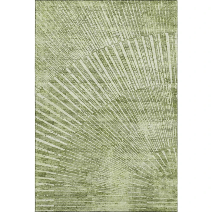 Addison Mayfield Green AMF542 2ft. 3in. x 7ft. 6in. Rect. Rug