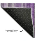 Addison Mayfield Purple AMF543 8ft. x 10ft. Rect. Rug
