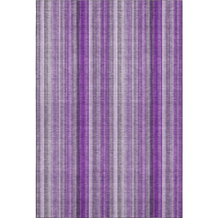 Addison Mayfield Purple AMF543 - 8ft. Round Rug