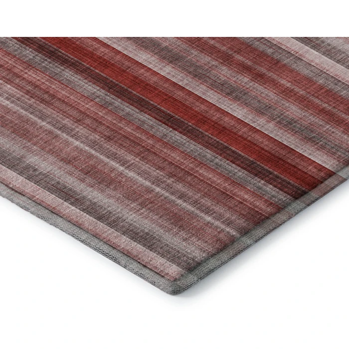 Addison Mayfield Red AMF543 - 8ft. Round Rug
