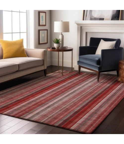 Addison Mayfield Red AMF543 8ft. x 10ft. Rect. Rug
