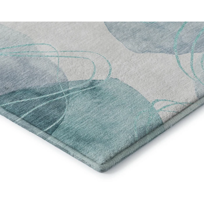Addison Mayfield Teal AMF544 9ft. x 12ft. Rect. Rug