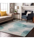 Addison Mayfield Teal AMF544 9ft. x 12ft. Rect. Rug