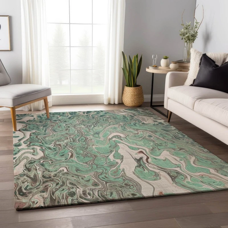 Addison Mayfield Green AMF54 8ft. x 10ft. Rect. Rug