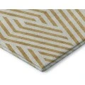 Addison Mayfield Gold AMF550 - 8ft. Round Rug