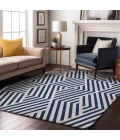 Addison Mayfield Blue AMF550 - 8ft. Round Rug