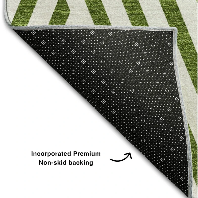 Addison Mayfield Green AMF550 8ft. x 10ft. Rect. Rug
