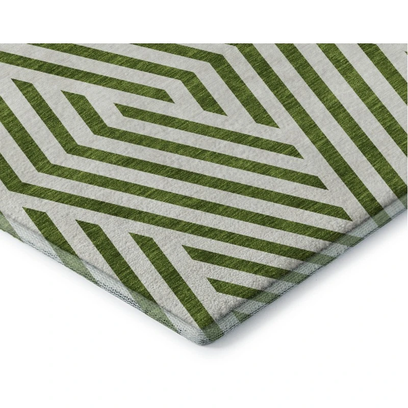 Addison Mayfield Green AMF550 8ft. x 10ft. Rect. Rug