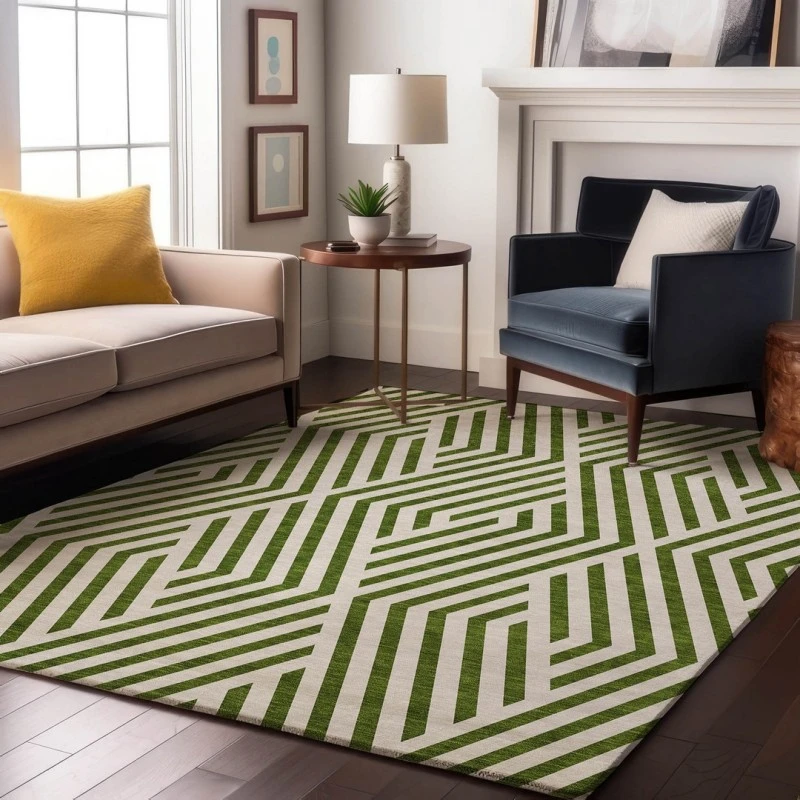 Addison Mayfield Green AMF550 8ft. x 10ft. Rect. Rug