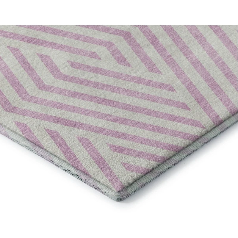 Addison Mayfield Pink AMF550 2ft. 3in. x 7ft. 6in. Rect. Rug
