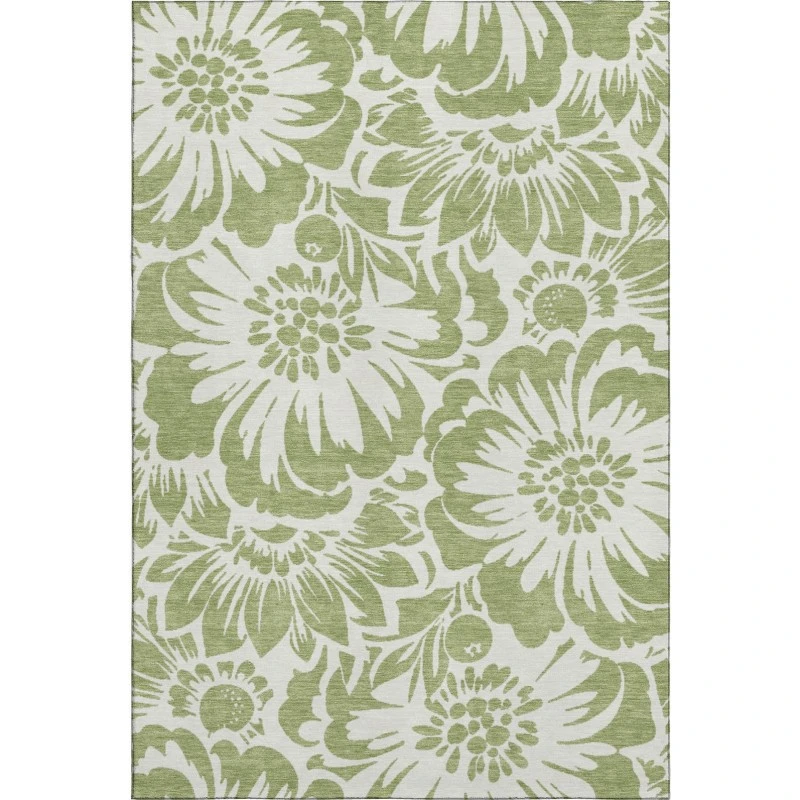 Addison Mayfield Green AMF551 8ft. x 10ft. Rect. Rug
