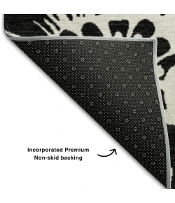 Addison Mayfield Black AMF551 9ft. x 12ft. Rect. Rug