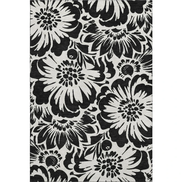 Addison Mayfield Black AMF551 2ft. 3in. x 7ft. 6in. Rect. Rug