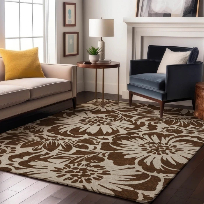 Addison Mayfield Brown AMF551 2ft. 3in. x 7ft. 6in. Rect. Rug
