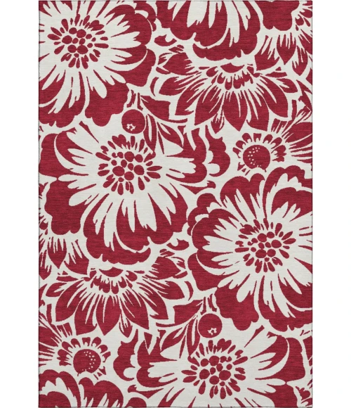 Addison Mayfield Red AMF551 9ft. x 12ft. Rect. Rug