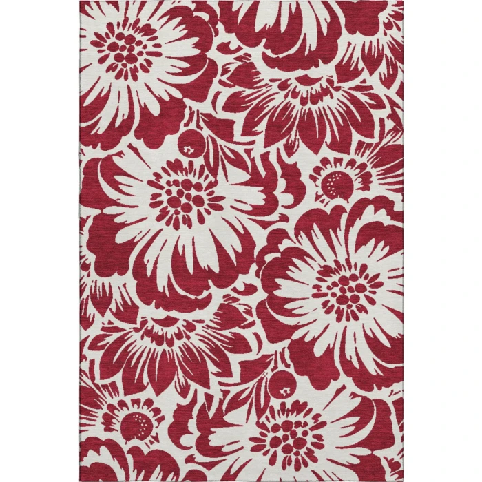 Addison Mayfield Red AMF551 2ft. 3in. x 7ft. 6in. Rect. Rug
