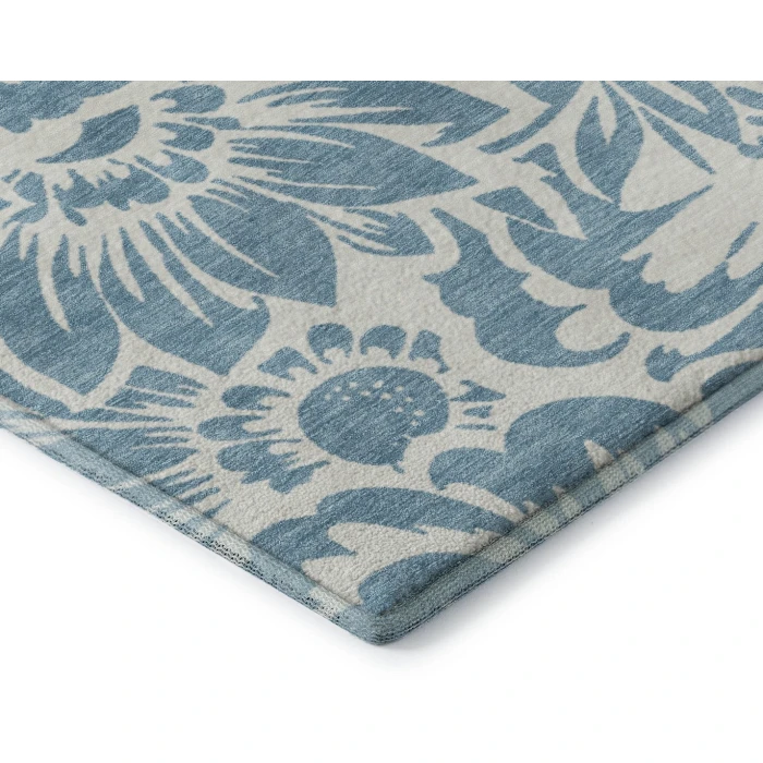 Addison Mayfield Blue AMF551 2ft. 3in. x 7ft. 6in. Rect. Rug