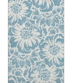 Addison Mayfield Blue AMF551 - 8ft. Round Rug