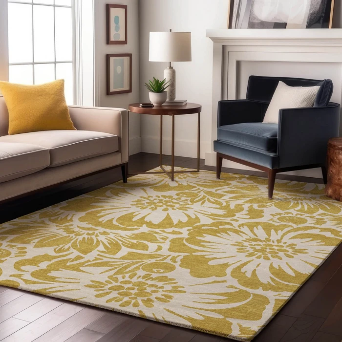 Addison Mayfield Gold AMF551 8ft. x 10ft. Rect. Rug