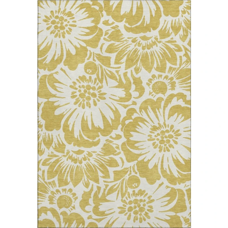 Addison Mayfield Gold AMF551 9ft. x 12ft. Rect. Rug