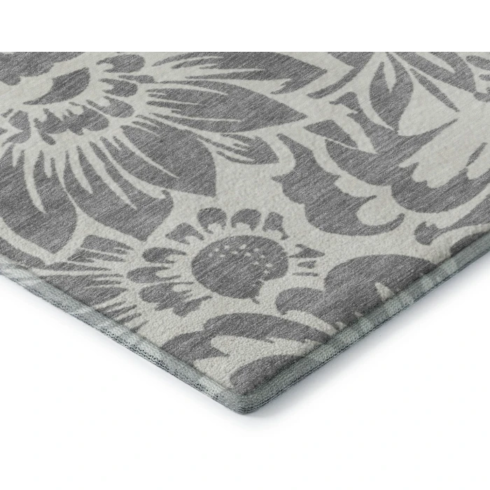 Addison Mayfield Gray AMF551 - 8ft. Round Rug