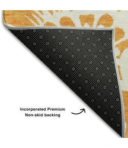 Addison Mayfield Orange AMF551 2ft. 3in. x 7ft. 6in. Rect. Rug