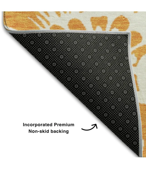 Addison Mayfield Orange AMF551 2ft. 3in. x 7ft. 6in. Rect. Rug