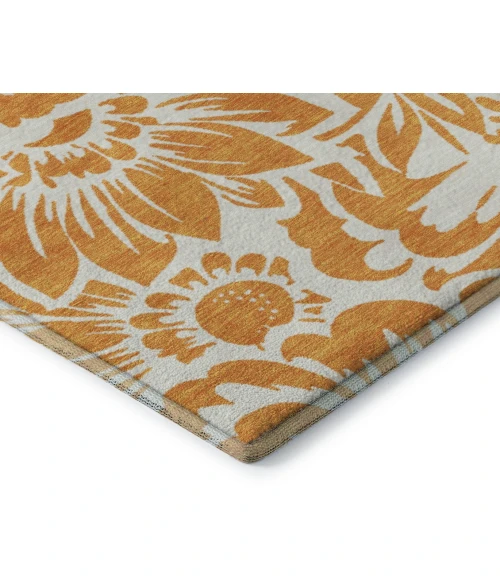Addison Mayfield Orange AMF551 2ft. 3in. x 7ft. 6in. Rect. Rug