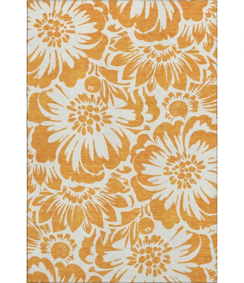 Addison Mayfield Orange AMF551 2ft. 3in. x 7ft. 6in. Rect. Rug