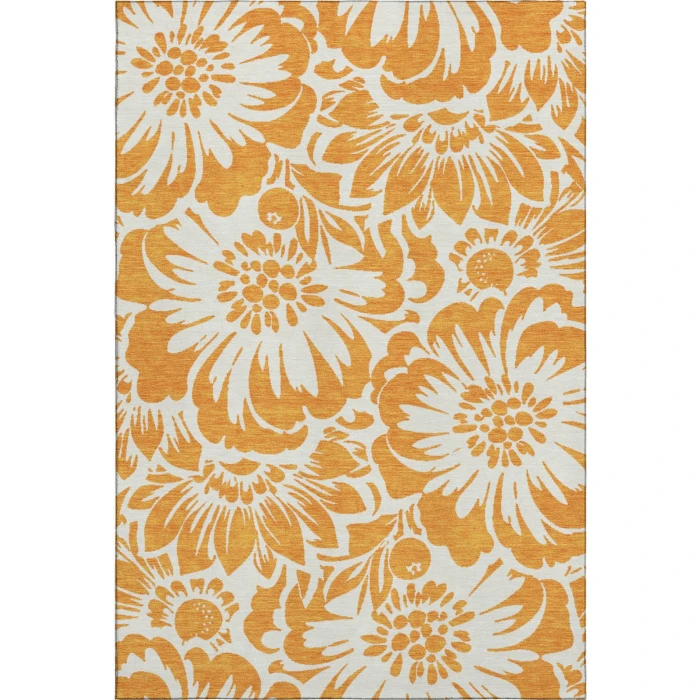Addison Mayfield Orange AMF551 2ft. 3in. x 7ft. 6in. Rect. Rug