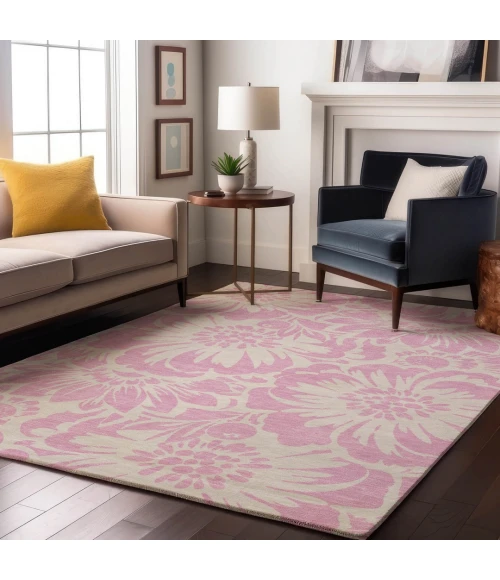 Addison Mayfield Pink AMF551 2ft. 3in. x 7ft. 6in. Rect. Rug