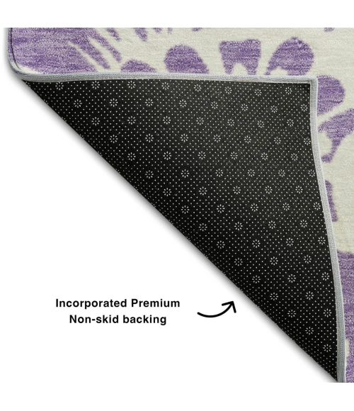 Addison Mayfield Purple AMF551 9ft. x 12ft. Rect. Rug