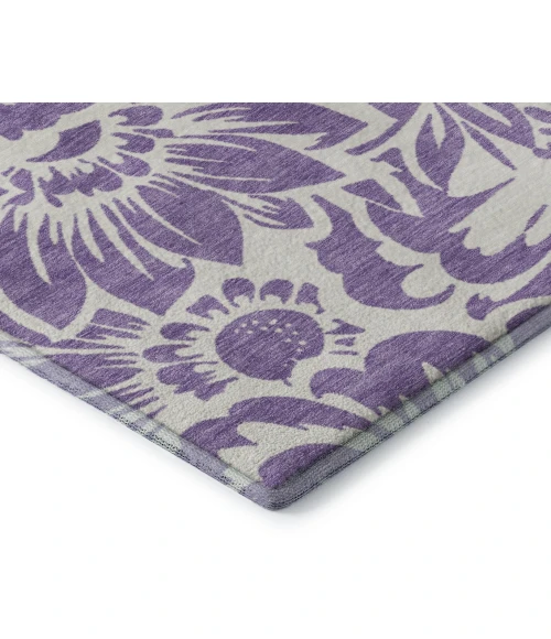 Addison Mayfield Purple AMF551 9ft. x 12ft. Rect. Rug