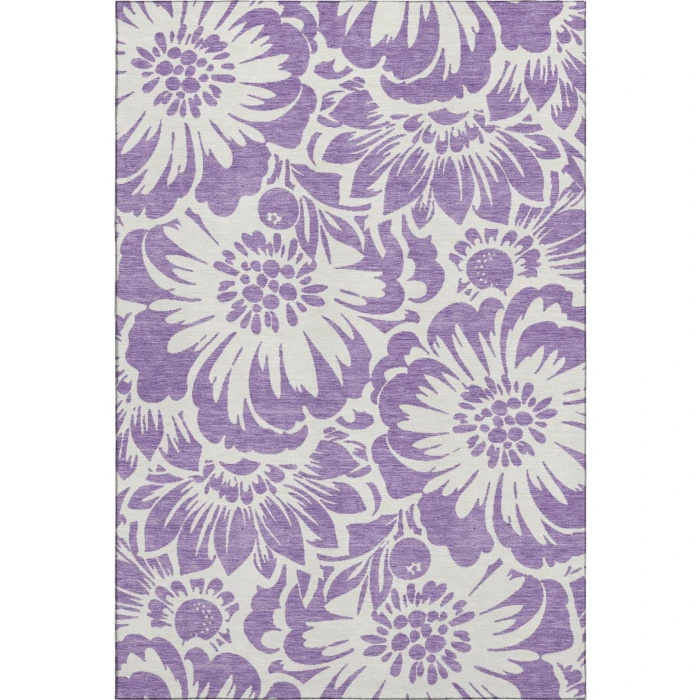 Addison Mayfield Purple AMF551 8ft. x 10ft. Rect. Rug