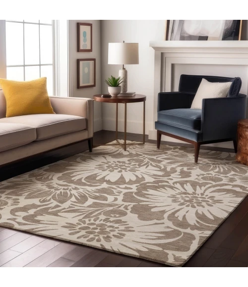 Addison Mayfield Brown AMF551 9ft. x 12ft. Rect. Rug