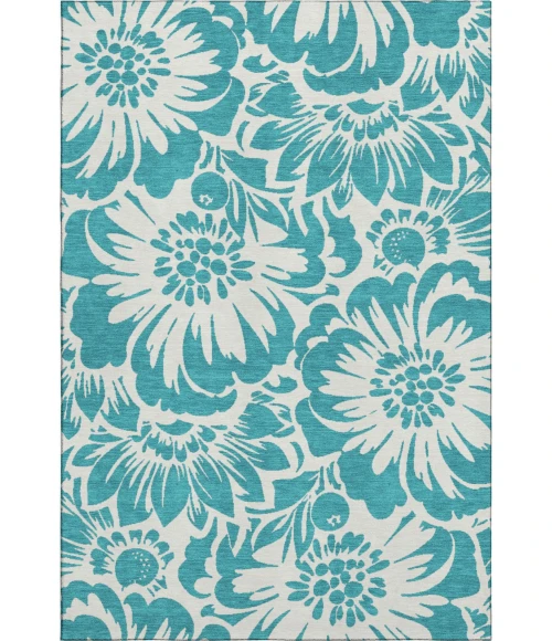 Addison Mayfield Teal AMF551 9ft. x 12ft. Rect. Rug