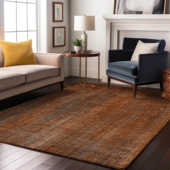 Addison Mayfield Orange AMF552 5ft. x 7ft. 6in. Rect. Rug