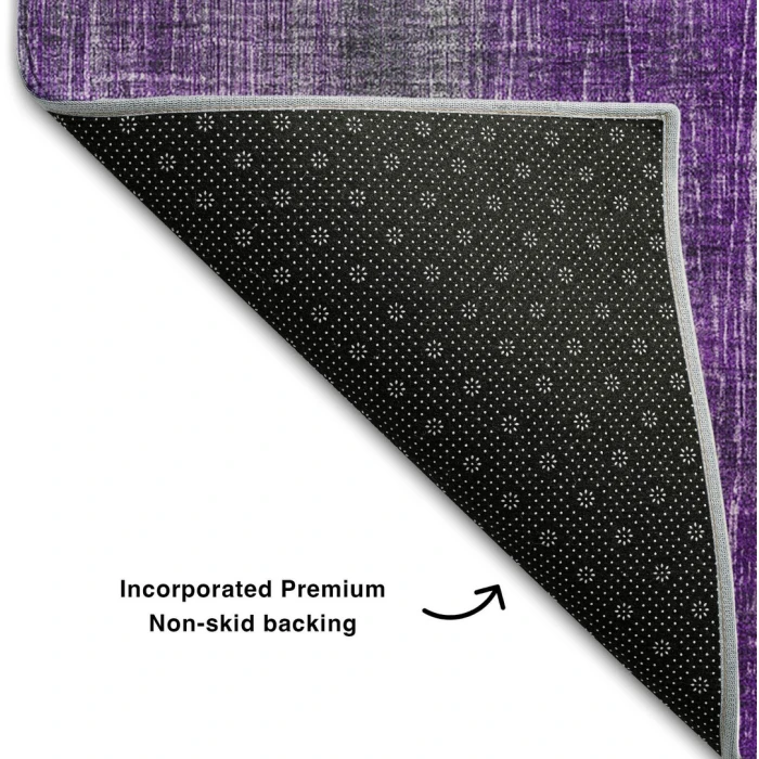 Addison Mayfield Purple AMF552 2ft. 3in. x 7ft. 6in. Rect. Rug
