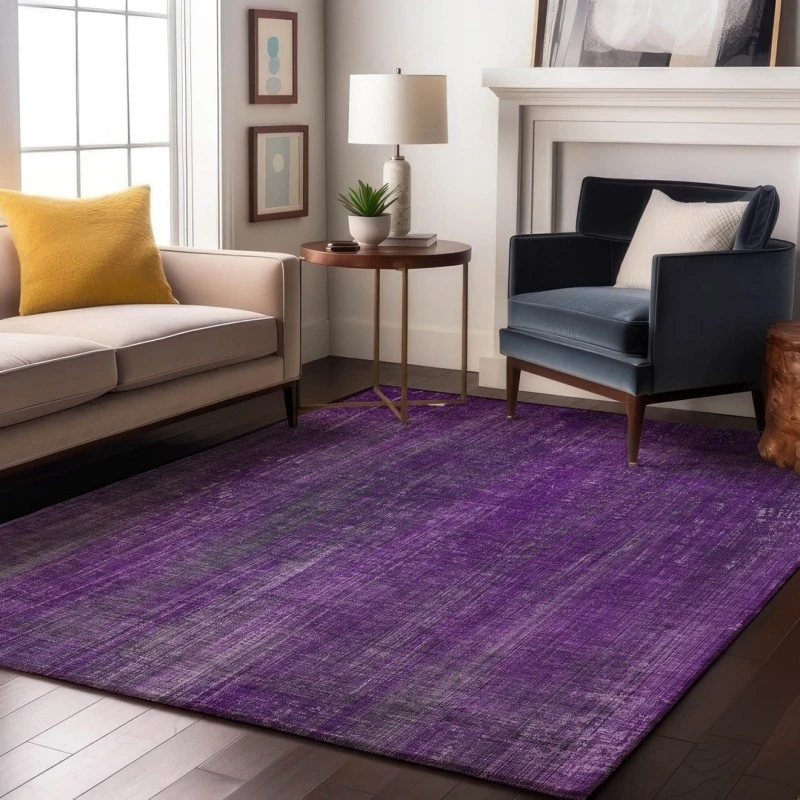 Addison Mayfield Purple AMF552 5ft. x 7ft. 6in. Rect. Rug