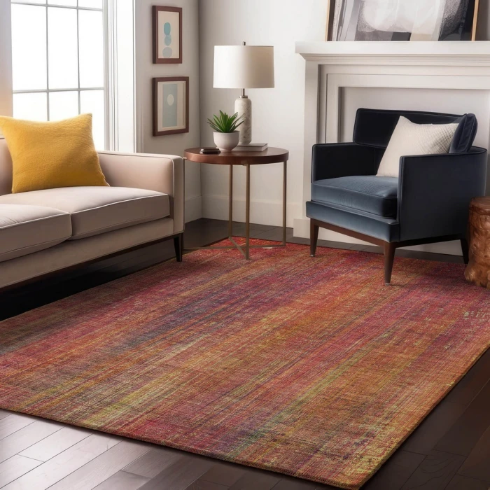 Addison Mayfield Red AMF552 9ft. x 12ft. Rect. Rug