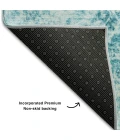 Addison Mayfield Teal AMF553 2ft. 3in. x 7ft. 6in. Rect. Rug