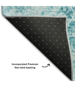 Addison Mayfield Teal AMF553 2ft. 3in. x 7ft. 6in. Rect. Rug