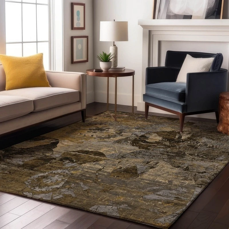 Addison Mayfield Brown AMF555 8ft. x 10ft. Rect. Rug