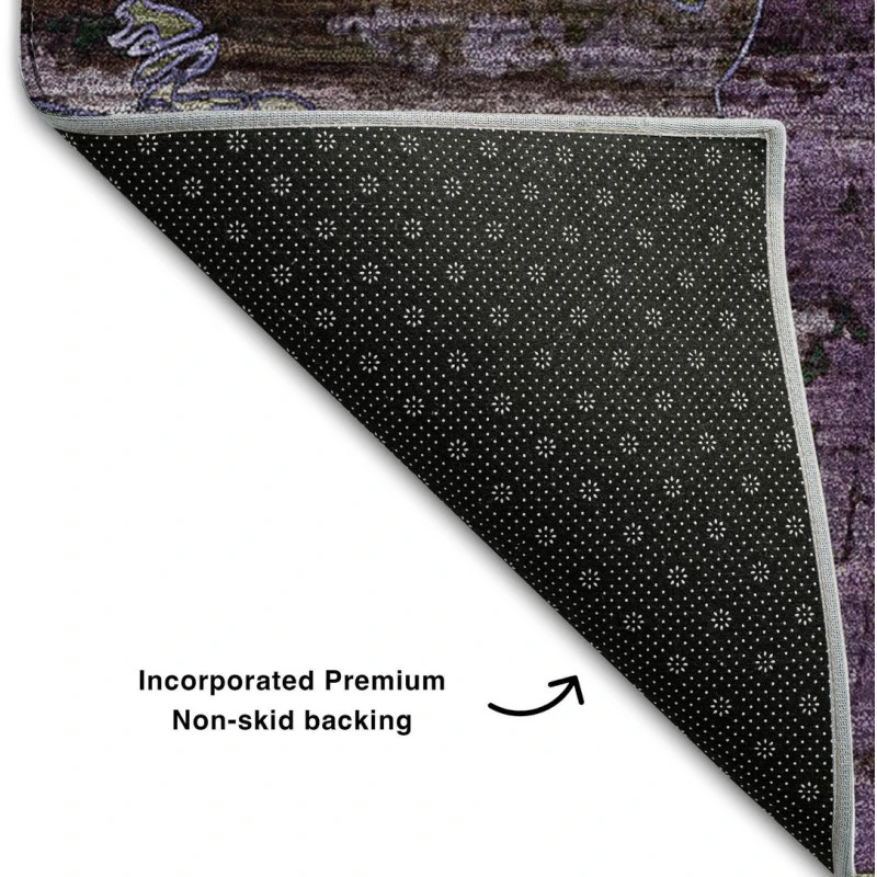 Addison Mayfield Purple AMF555 5ft. x 7ft. 6in. Rect. Rug