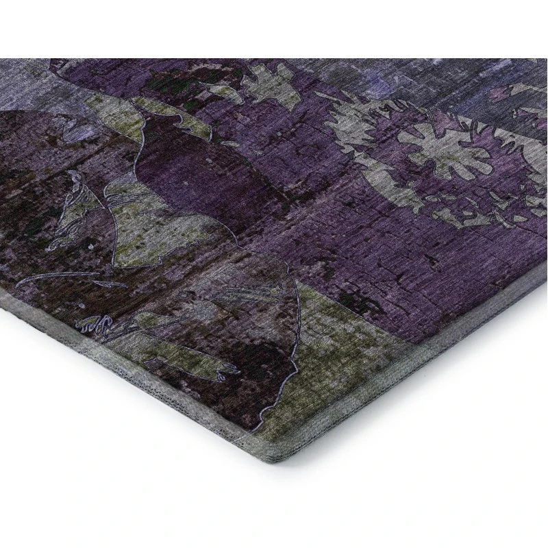 Addison Mayfield Purple AMF555 5ft. x 7ft. 6in. Rect. Rug