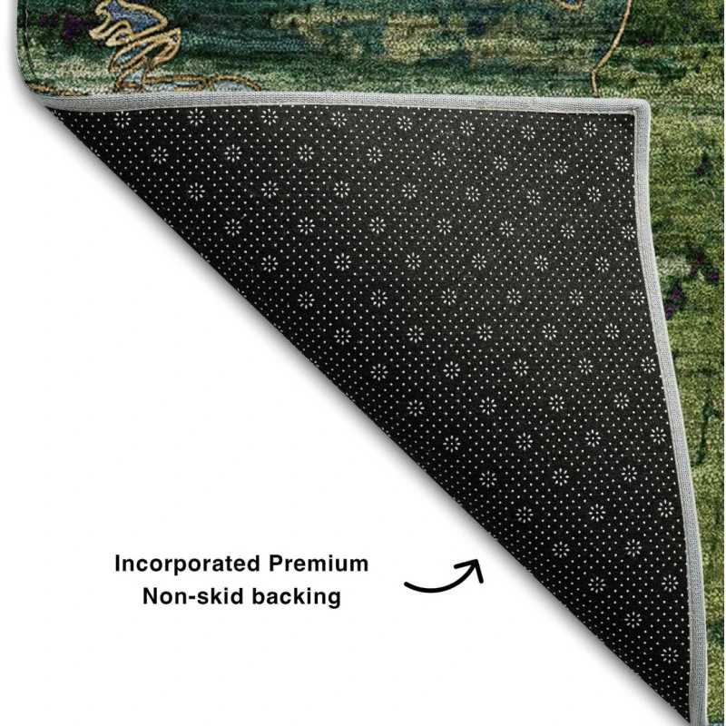 Addison Mayfield Brown AMF555 - 8ft. Round Rug