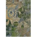 Addison Mayfield Brown AMF555 - 8ft. Round Rug
