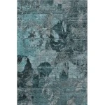Addison Mayfield Teal AMF555 5ft. x 7ft. 6in. Rect. Rug