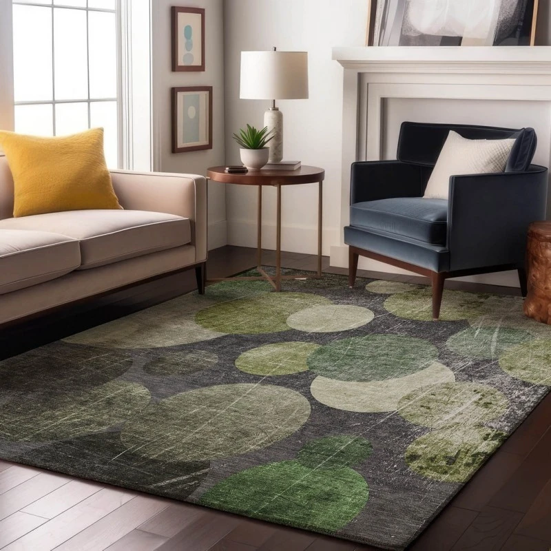 Addison Mayfield Green AMF556 5ft. x 7ft. 6in. Rect. Rug